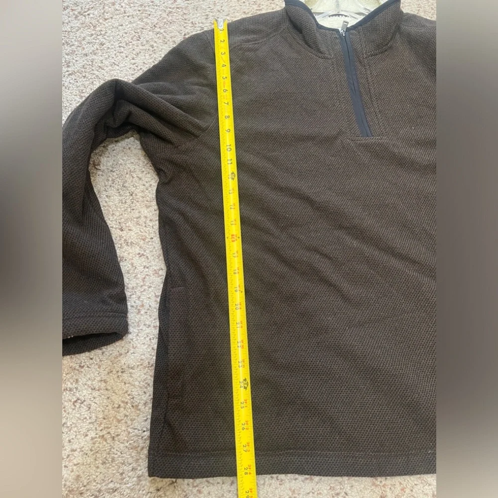Orvis Men’s‎ Quarter Zip Sherpa Lined Pullover Sweater XXL